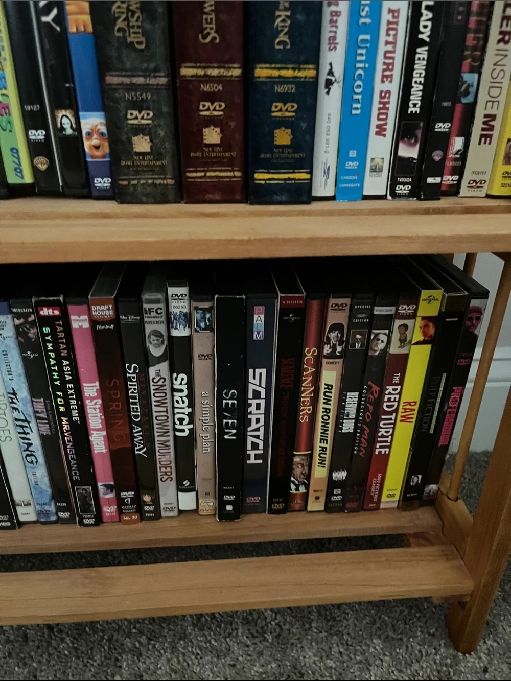 DVDS A DOLLAR EACH. PICK AS MANY AS YOU WOULD LIKE